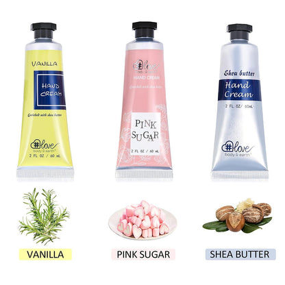 Handcreme Geschenkbox für Frauen, natürliche Sheabutter Handpflege