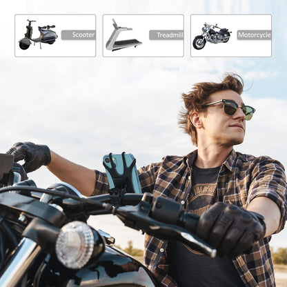 Fahrrad Handyhalterung 360° Drehbar Anti-Shake Silikon Phone 13 12 11 Samsung