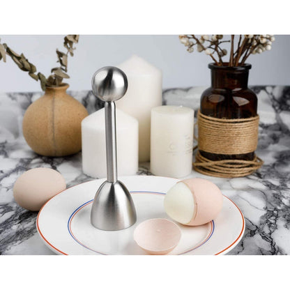 Edelstahl Eieröffner Cutter für harte und weiche Eier