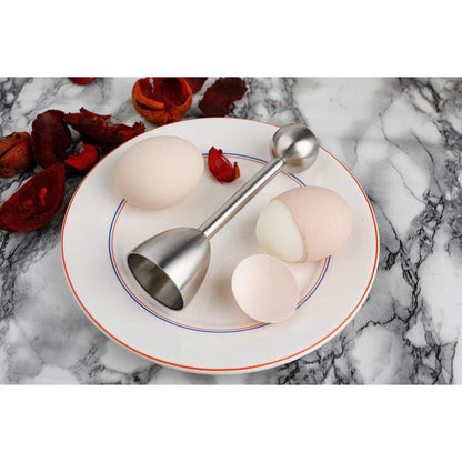 Edelstahl Eieröffner Cutter für harte und weiche Eier