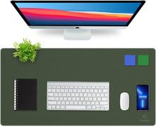 Upgrade Tischunterlage Schreibtischunterlage PVC-Leder 80x40cm