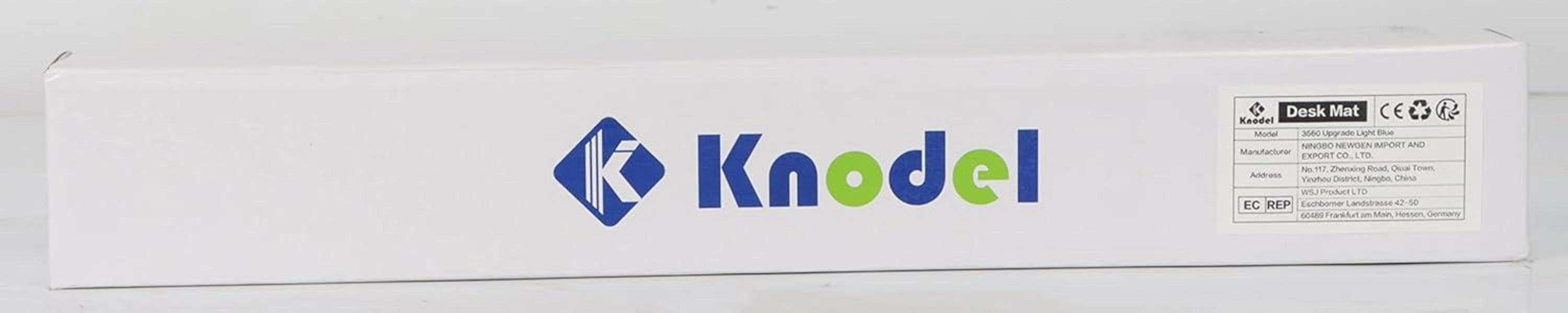 Knodel Schreibtischunterlage PVC-Leder 60x35cm wasserfest doppelseitig Büro Heim