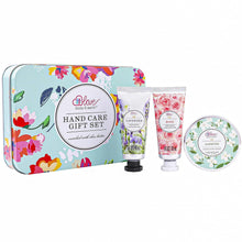 Handcreme Geschenkset Rosen Jasmin Lavendel Peelingcreme