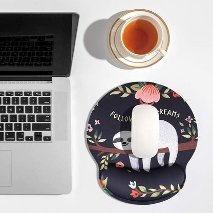 Ergonomisches Mauspad mit Handgelenkauflage - Memory Schaum