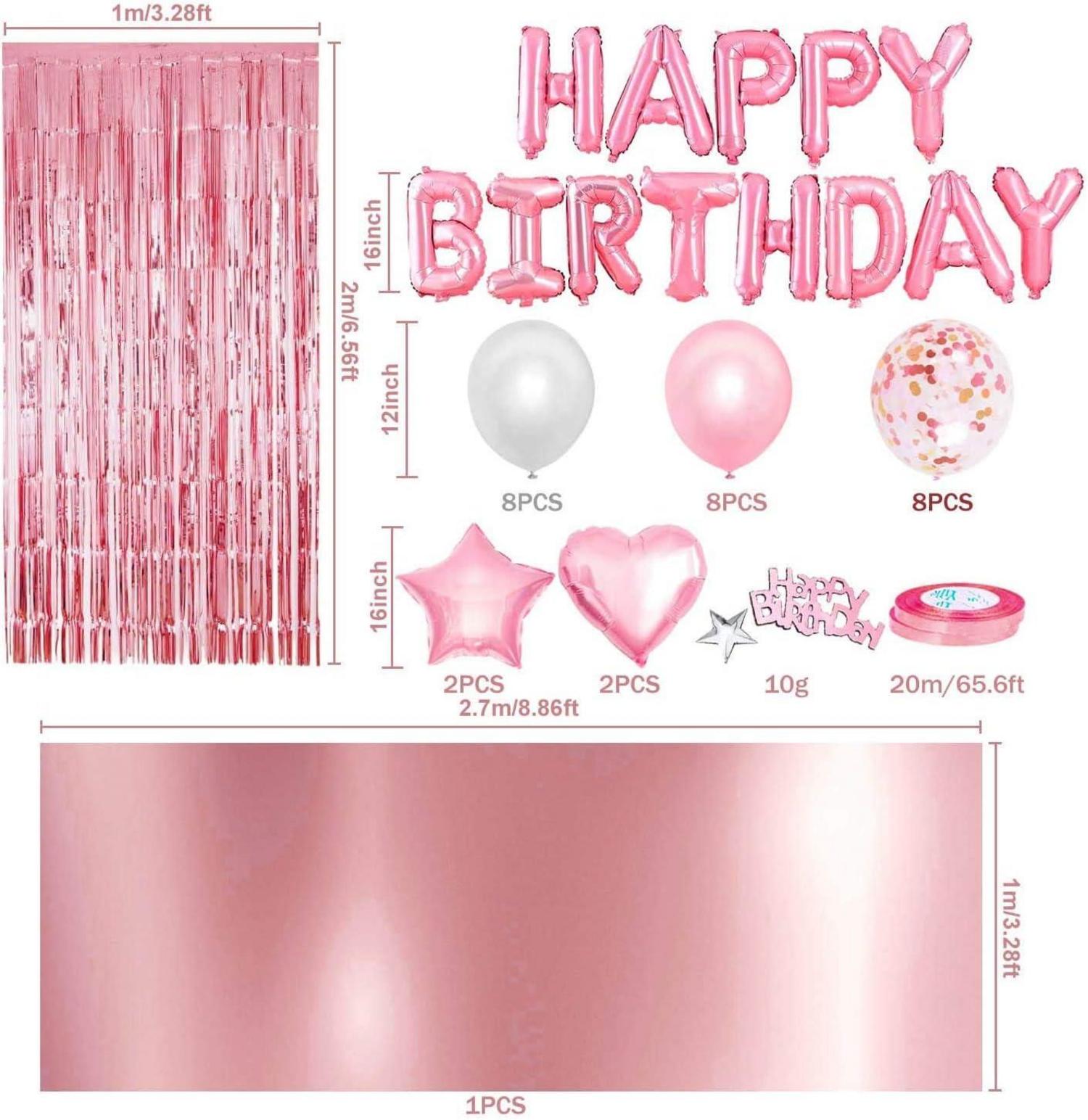 Blau Happy Birthday Geburtstagsdeko Set Jungen Mann Mädchen