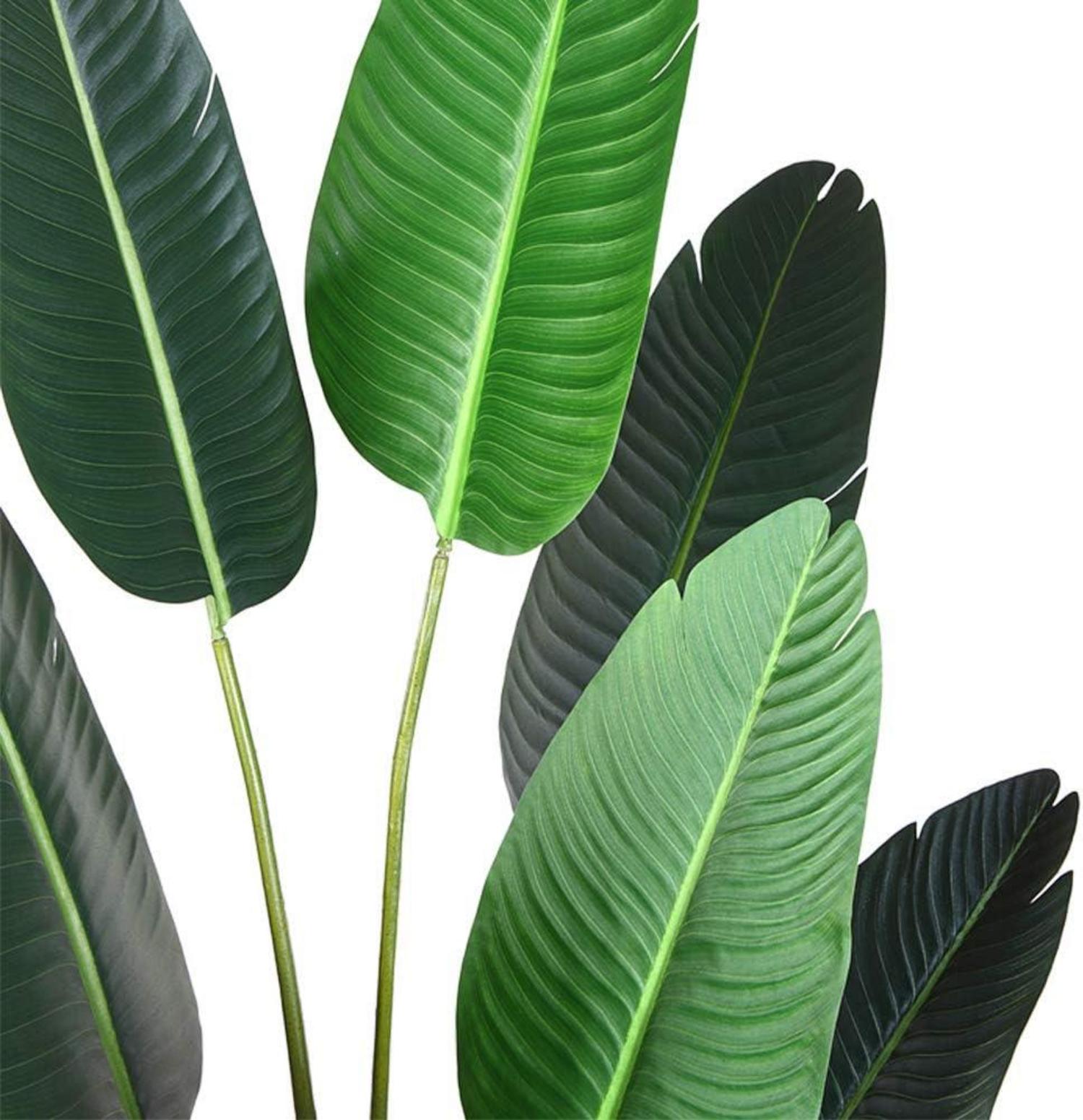Künstliche Paradiesvogel Baum 180cm Plastik Palme Hawaii