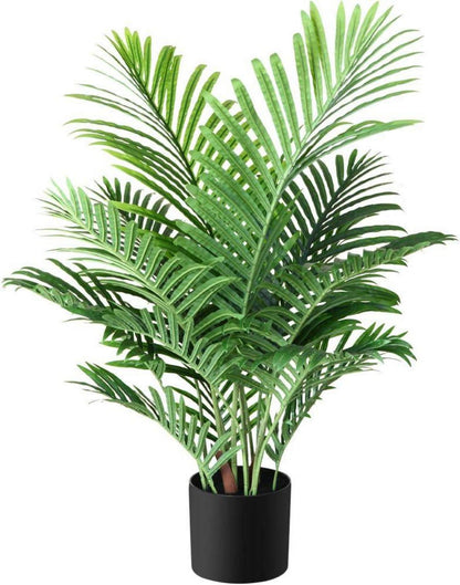 Areca Kunstpalme 90cm Künstliche Pflanze Grün Fake Plant