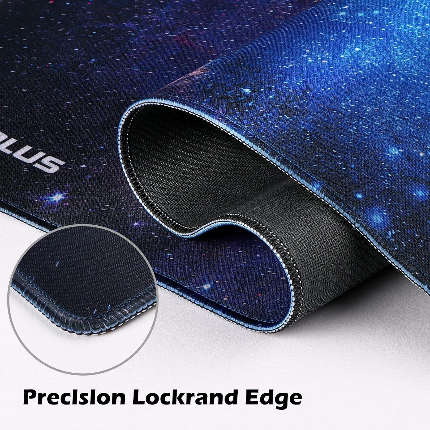 Blau Gaming Mauspad XXL 800x400mm rutschfest wasserdicht antislider