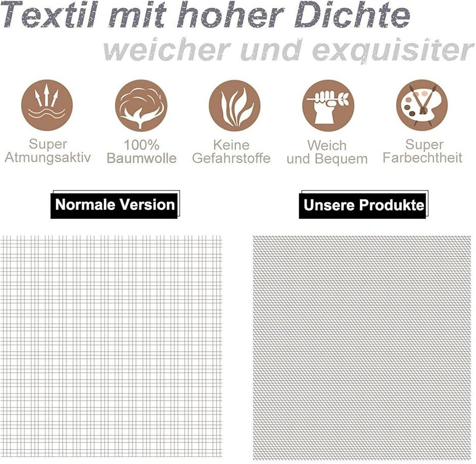Bettwäsche 200x200 Baumwolle Wendebettwäsche Grau Weiß Pusteblume Muster