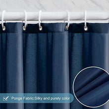 Furlinic Duschvorhang 120x180 Textil Polyester Badvorhang