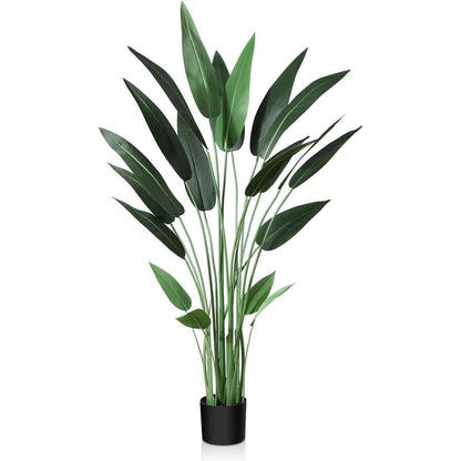 Künstlicher Lilienbaum 140cm Tropische Palme Kunstpflanze