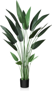 Künstlicher Lilienbaum 140CM Tropische Palme Fake Pflanze Indoor