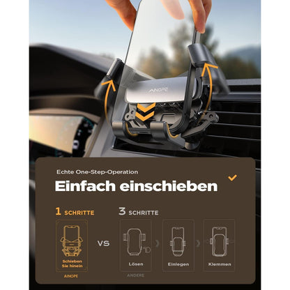Auto Handyhalterung Schwerkraft – Einhandbedienung für iPhone & Android