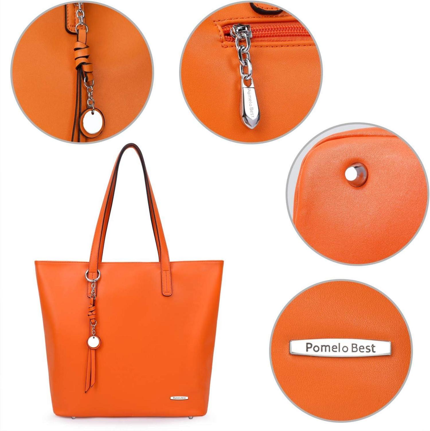 Elegante Damen Handtasche groß mit Patchwork-Design & sicherem