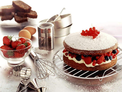 Abkühlgitter Rund 2er Set Edelstahl Backen Kühlen Dämpfen 27cm