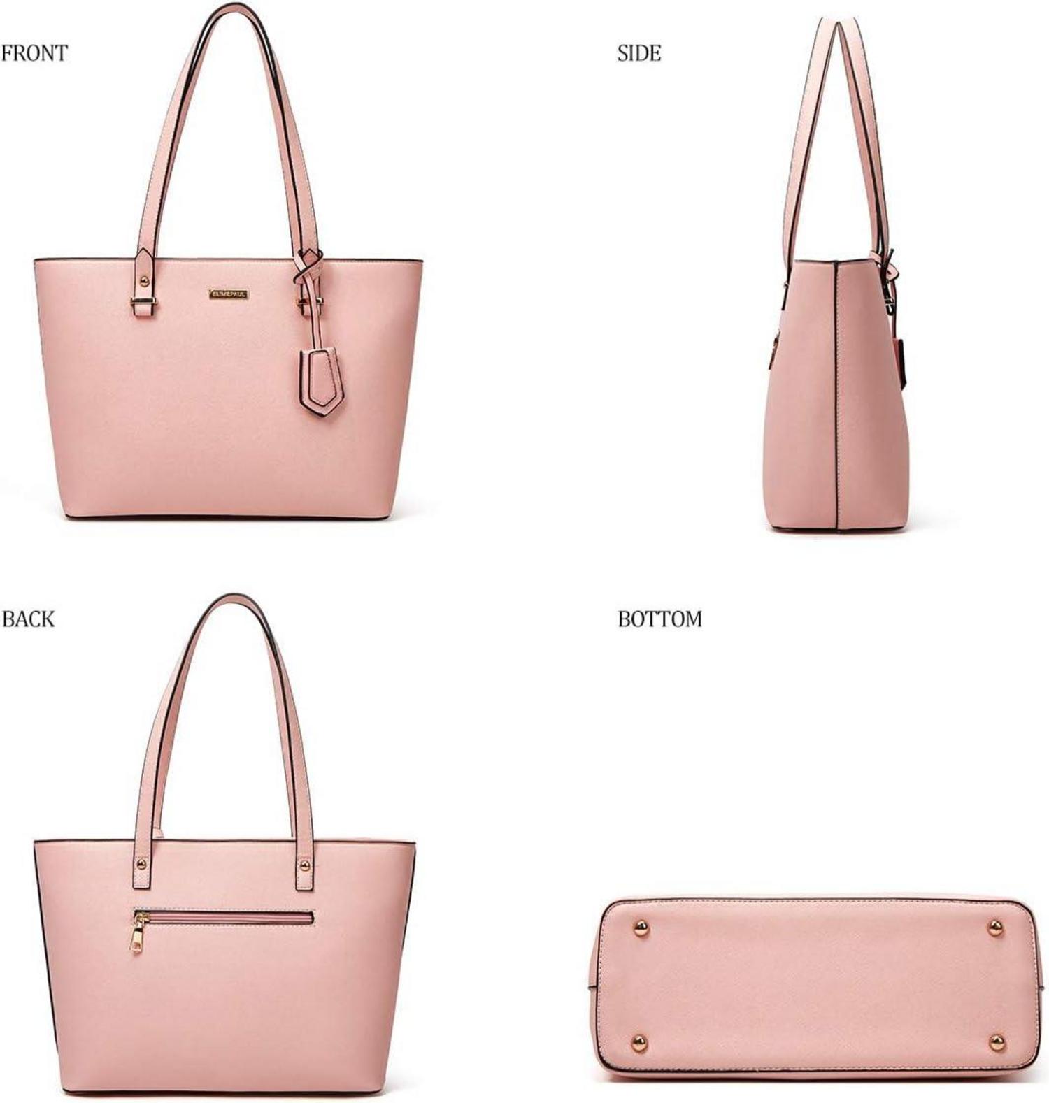 YTL Damen 4-teiliges Set Handtasche Umhängetasche