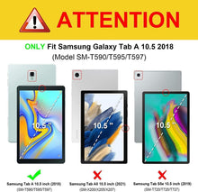 Schutzhülle Samsung Galaxy Tab A 10.5 2018 Baum PU Leder