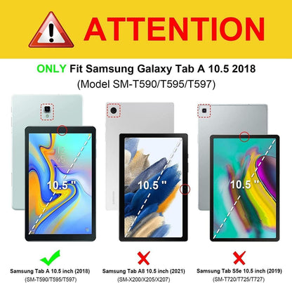Schutzhülle Samsung Galaxy Tab A 10.5 2018 Baum PU Leder
