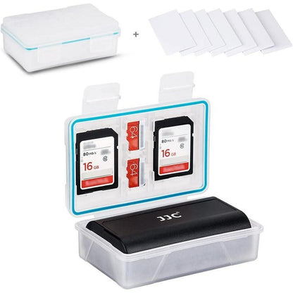 Batteriefach Halter Box für Kamerabatterien und SD-Karten