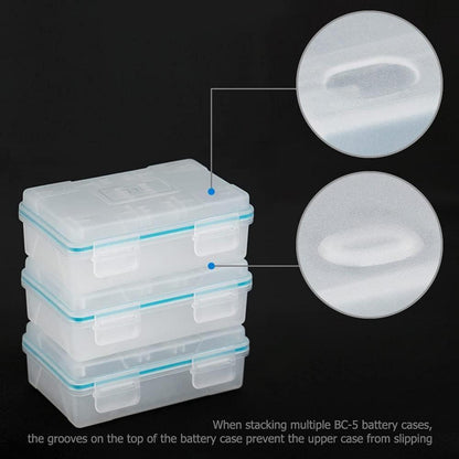 Batteriefach Halter Box für Kamerabatterien und SD-Karten