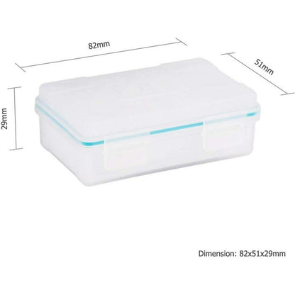 Batteriefach Halter Box für Kamerabatterien und SD-Karten