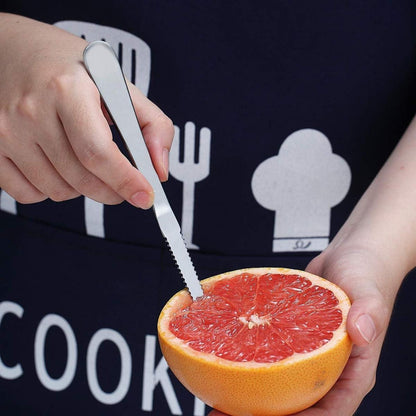 Grapefruitlöffel Set 5-teilig Edelstahl Titanbeschichtung