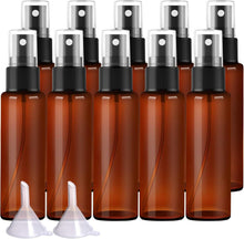 10 x 30ml Pump Sprühflasche mit Trichter - Zerstäuber 30ml