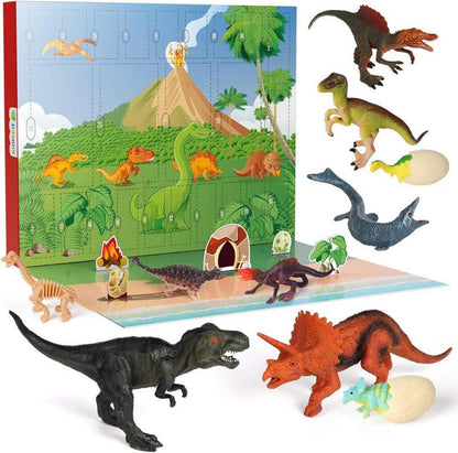 Dinosaurier Adventskalender Spielzeug 24 Tage Weihnachten Jungen