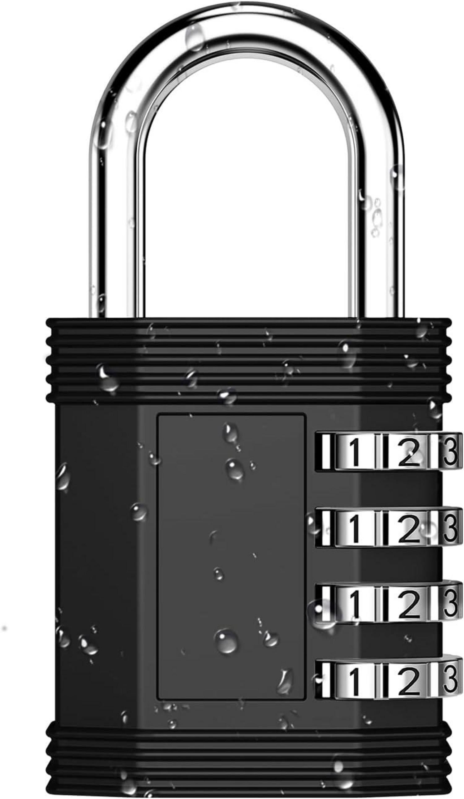 Zahlenschloss 4-stellig, Spindschloss für