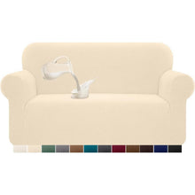 Stretch Sofabezug 2 Sitzer Beige – Wasserdicht & Elastisch