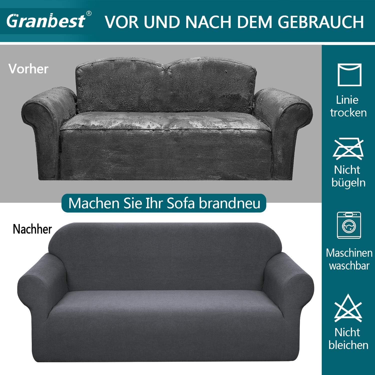 Stretch Wasserdicht Sofabezug Spandex Jacquard Elastische Couchbezug 3