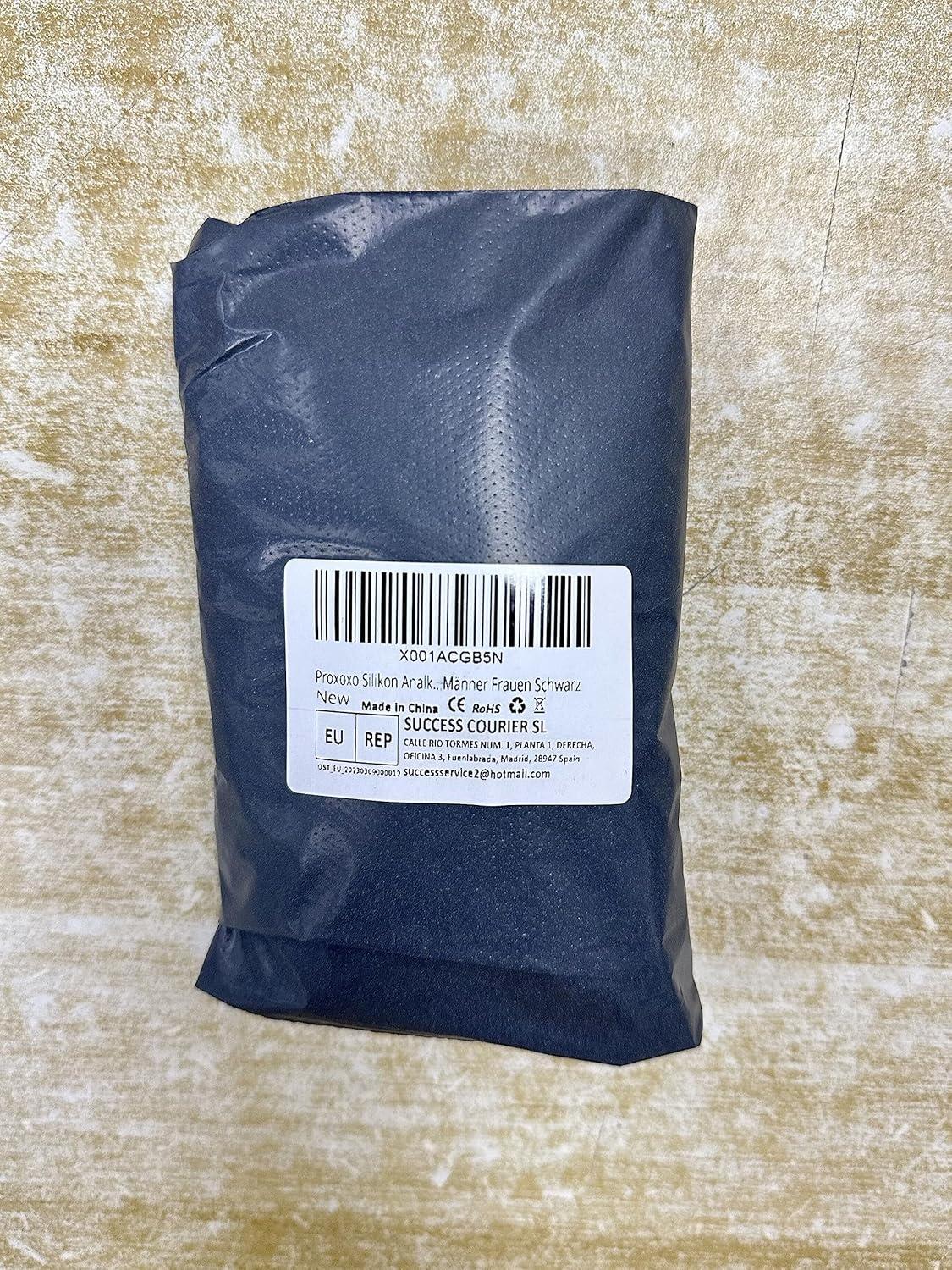 Proxoxo Silikon Analkugeln Analplugs Anal Kette 6 Kugeln Verschiedene Größe Sexspielzeug Schwarz