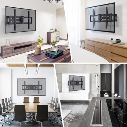 TV Wandhalterung 37-82 Zoll 60kg Schwenkbar Neigbar VESA