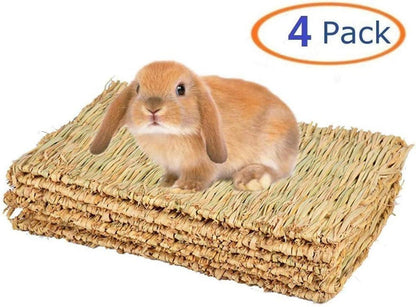 Grasmatte Kaninchen Meerschweinchen Chinchilla Hamster 4er Set
