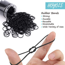 Schwarze Elastische Gummibänder 600pcs für