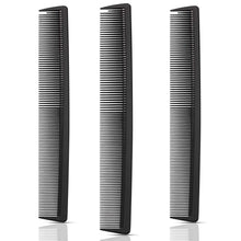 Kohlefaser Haar Schneide Kamm 3er Set Fein- Standardzahn Styling Kämme