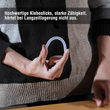 Heißklebestifte 100x11mm transparent für Heißklebepistole