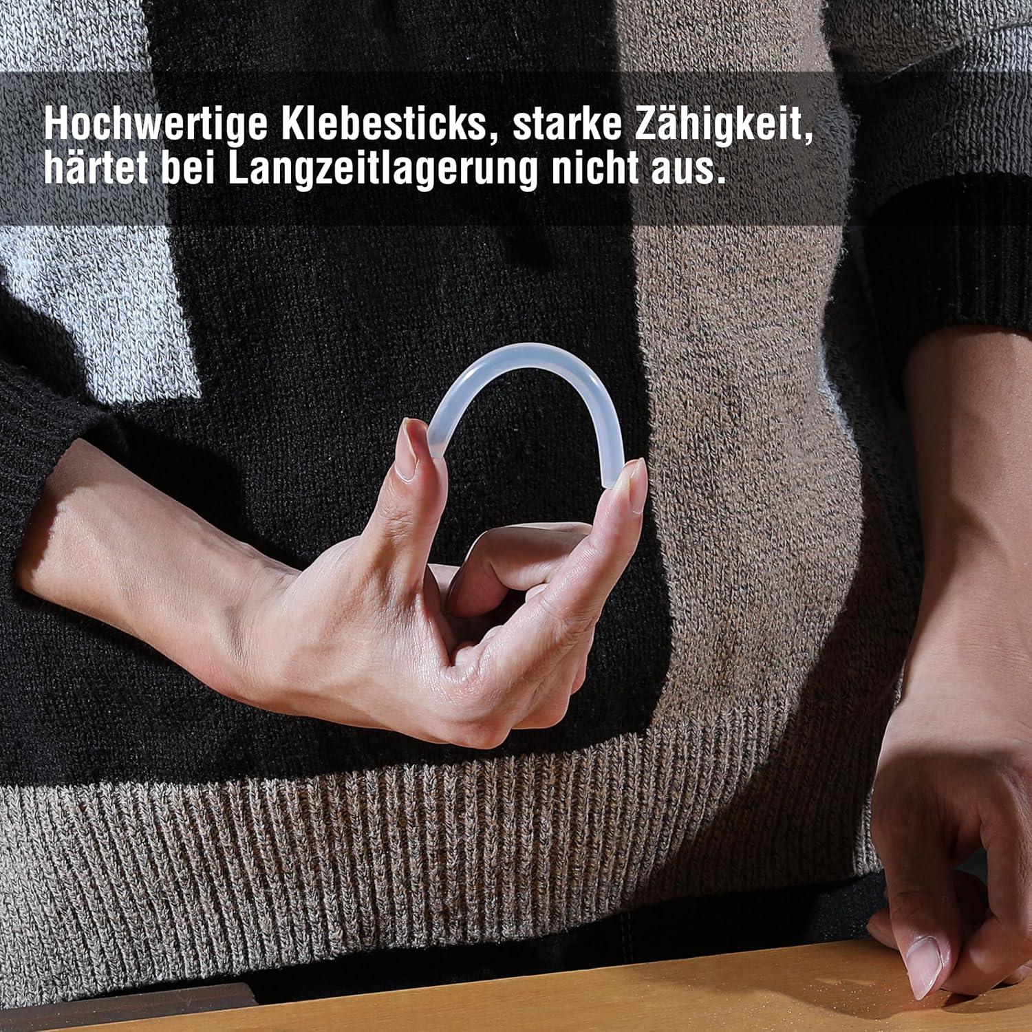 Heißklebesticks 100 Stück 11x100mm transparent ideal für Handwerk