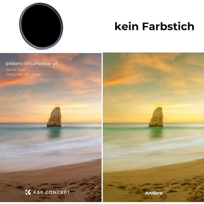 40,5mm ND1000 Graufilter Slim 10 Stop Neutral Glas Japan