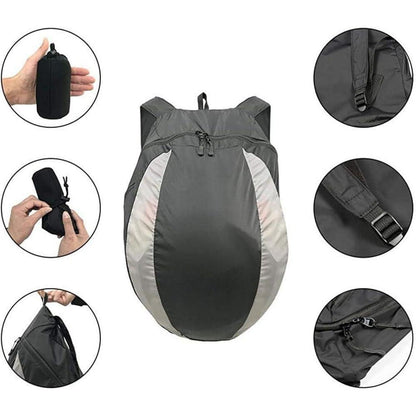 Faltbarer Helmrucksack 28L für Motorradhelm und