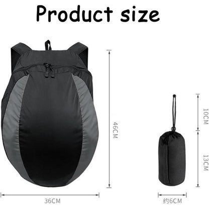 Faltbarer Helmrucksack 28L für Motorradhelm und