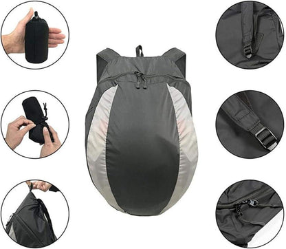 Faltbarer Helmrucksack 28L für Motorradhelm und