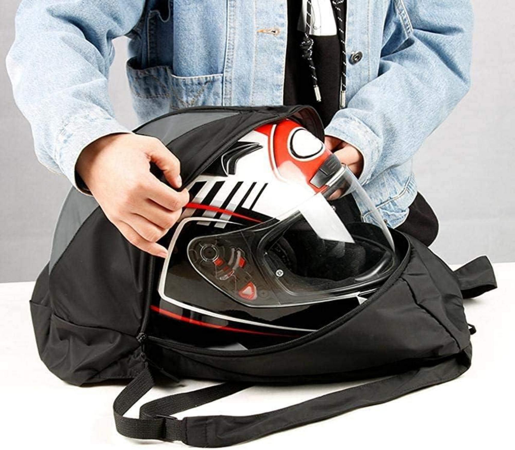 Faltbarer Helmrucksack 28L Motorradhelm Sporthalle Camping Wandern