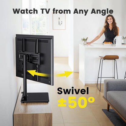 TV Ständer Schwenkbar 32-60 Zoll LED LCD Flach Curved bis