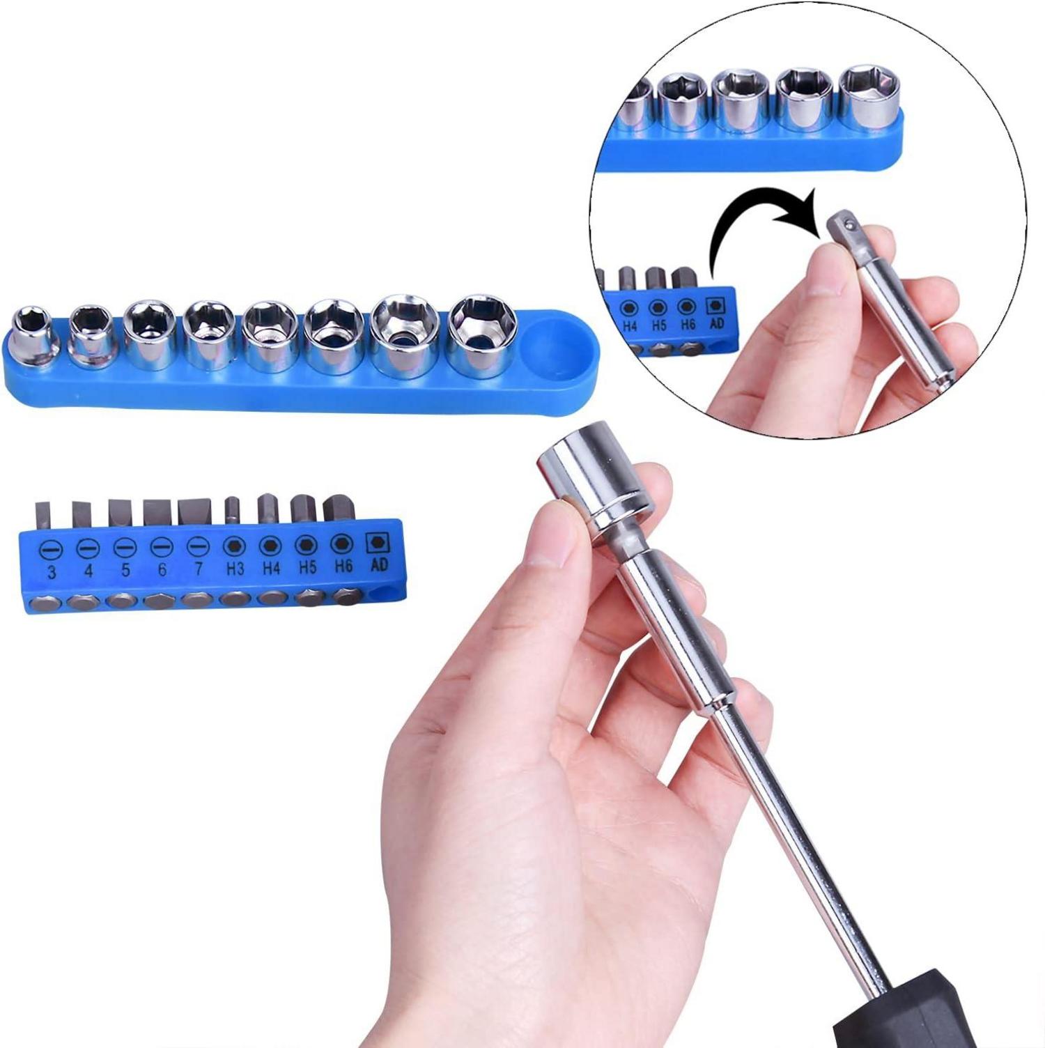 148-teiliges Profi Werkzeugset mit Koffer Handwerker Hobby Auto DIY
