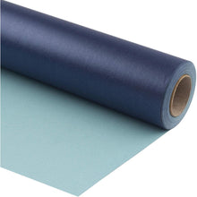 Navy Matte Geschenkpapier - Einfarbiges Perlglanzpapier - 76