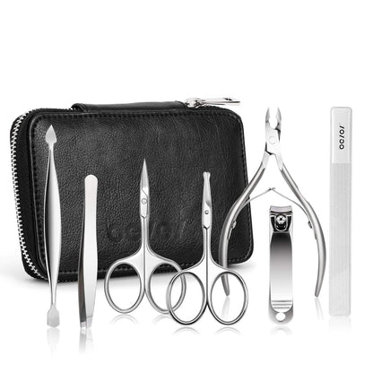 Maniküre Set Nagel Schere Nagelpflege Nagelknipser Etui Beauty Kit