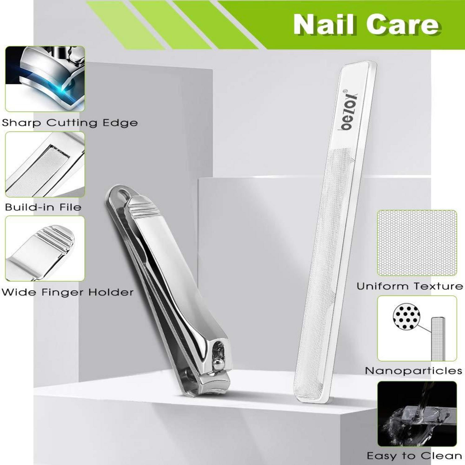 Maniküre Set Nagel Schere Nagelpflege Etui Nagelknipser Rundum Pflege