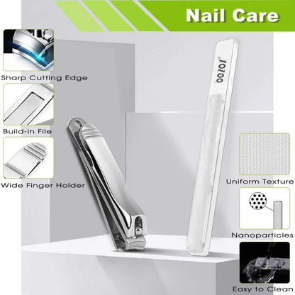 Maniküre Set Nagel Schere Nagelpflege Etui Nagelknipser Rundum Pflege