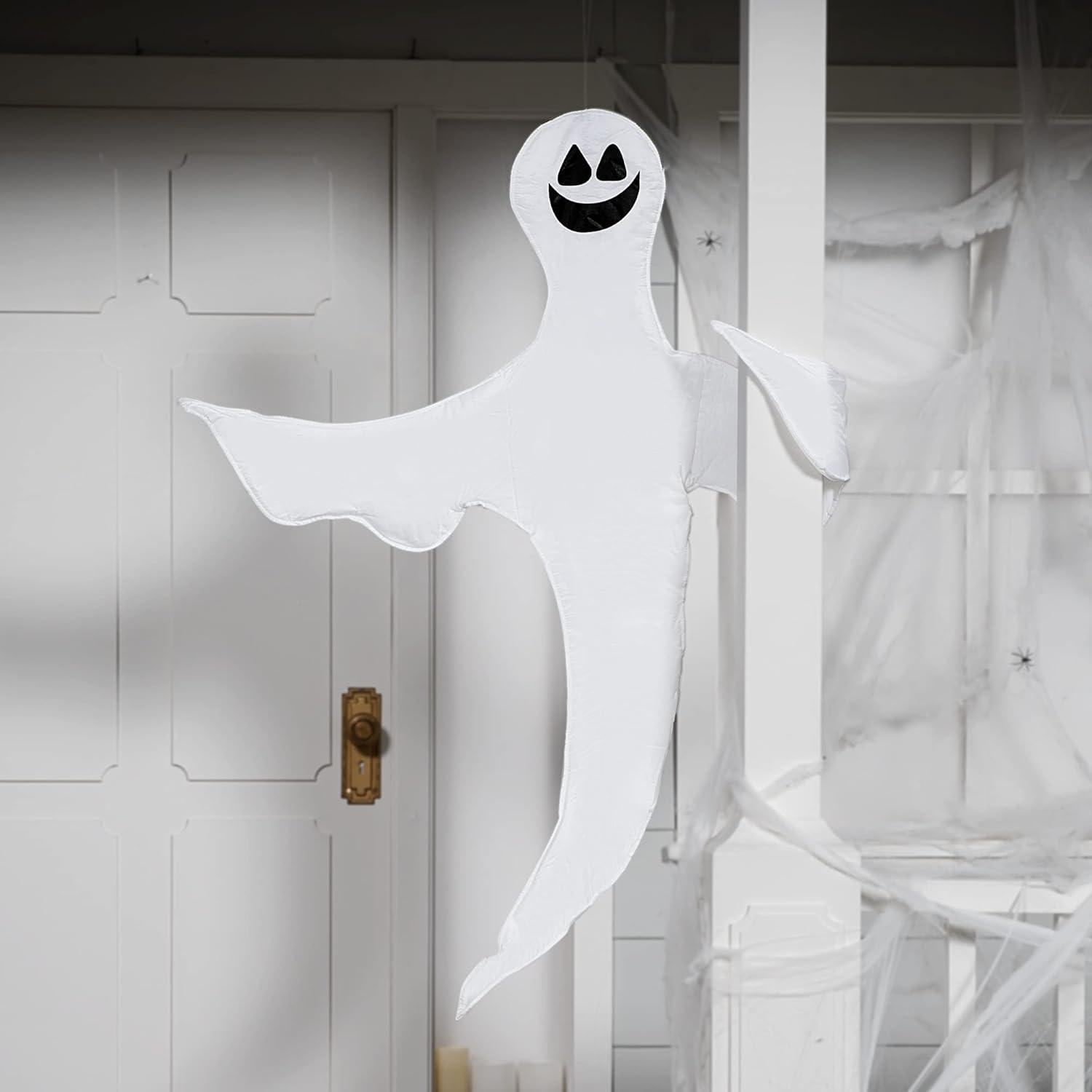 Halloween-Gespenst Baum-Deko, lächelndes Geister-Design für